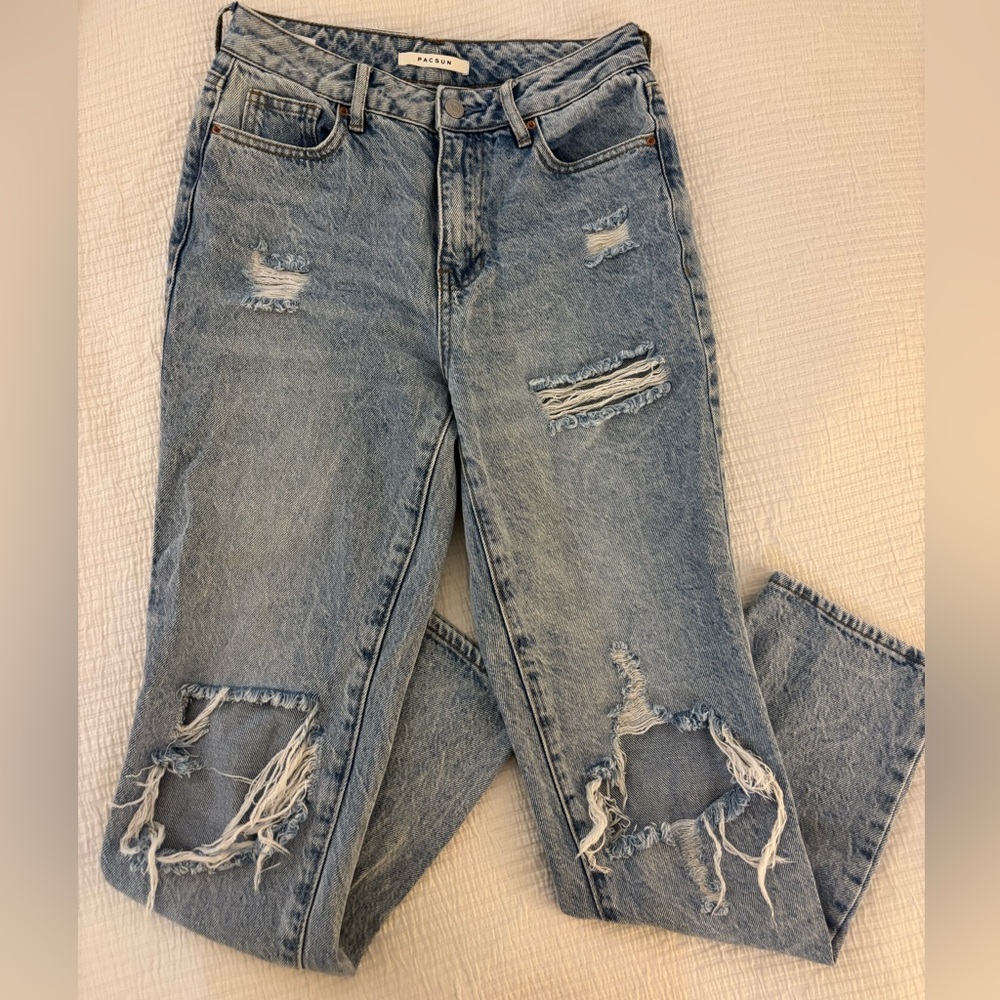 PacSun Mom Jeans Barely worn size 25